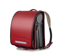 ZCBYBT Ransel Randoseru PU-Leder-Japanische Kasten-Schultasche Automatischer Verschluss-Leichter Rucksack Für Mädchen-Jungen, 27 * 19 * 35Cm,#3