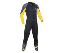 ZCCO Kinder Badeanzug Ganzkörper Sunsuit Jugend Jungen Mädchen Unisex Einteiler Langarm Wasseranzug Rush Guard zum Schwimmen, Baden, Surfen, Strand