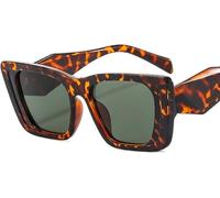 ZCCZJS Cat's Eye Large Frame Sonnenbrille Modebox Retro -Sonnenbrille für Männer und Frauen