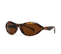 ZCCZJS Kleine ovale sexy Katze Auge Sonnenbrille Frauen Männer Luxus Mode Retro Punk Shades Trends Brillen für Damen UV400