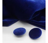 ZCHNB 10 Stück 10-28 mm goldfarbener Samt, runde Stoffknöpfe, mit Stoff überzogen, Samtknöpfe mit Metallschaft, Knöpfe für Kleidung, Basteln, Nähen