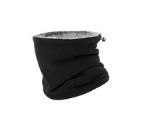 ZCJ Winter Loop Schal Herren & Damen - Fleece Schlauchschal Winddicht Multifunktionstuch als Halstuch Motorrad Herren für Outdoor Skifahren Motorrad Laufen Radfahren im BUFF Design Schwarz