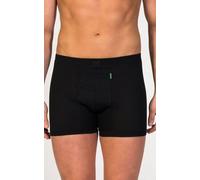 ZD Zero Defects Helios Brief Boxers aus ägyptischer Baumwolle Schwarz 5XL