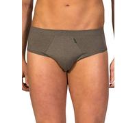 ZD Zero Defects | Herren-Mini-Slip - Sojagarn | Atmungsaktiv und bequem | Größe: M - Farbe: Seetang