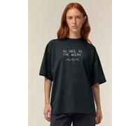 Zeachild As Free As The Ocean Shirt Unisex Bio Schwarz XS