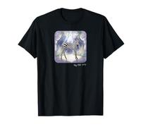 Zebra Baby stehend auf der Bühne: Tansania Wildlife Design T-Shirt
