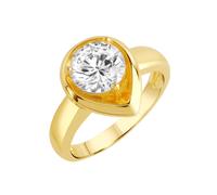 Zeeme Ring 925/- Sterling Silber Zirkonia weiß 020 (63,7) Damen