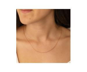 Zeeme Basic Collier 925/- Sterling Silber Ankerkette 41+5cm Einheitsgröße