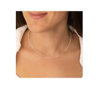 Zeeme Basic Collier 925/- Sterling Silber Kinderkette 38cm Einheitsgröße