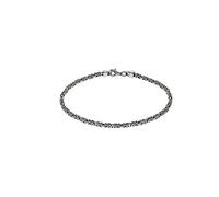Zeeme Basic Unisex Armband 925/- Sterling Silber Glänzend weiß 315260012