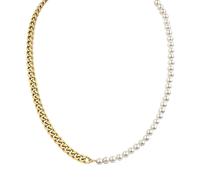 Zeeme Collier Edelstahl gelb vergoldet Damen