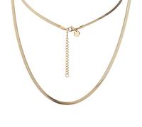 Zeeme Collier Edelstahl gelb vergoldet Damen