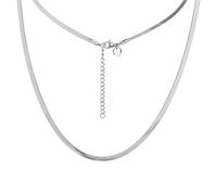 Zeeme Collier Edelstahl weiß Damen
