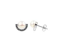 Zeeme Pearls Ohrstecker 925/- Sterling Silber Süßwasserperle Einheitsgröße