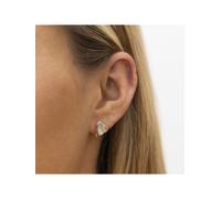 Zeeme Paar Ohrstecker »925/- Sterling Silber Zirkonia weiß«, rhodiniert und rotvergoldet