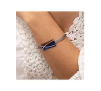 Zeeme Stainless Steel Armband Edelstahl mit Titan mehrfarbig 17+3cm lang Einheitsgröße