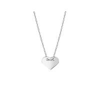 Zeeme Stainless Steel Collier Edelstahl Herz Einheitsgröße