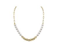Zeeme Stainless Steel Collier Edelstahl/PVD gelb Einheitsgröße