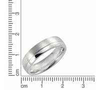 ZEEme Stainless Steel Edelstahl glanz/mattiert 6mm breit Ring 41675920965726