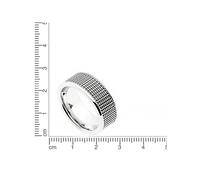 Zeeme Stainless Steel Ring Edelstahl glanz 45323