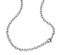 Zeeme Collier »Ankerkette Edelstahl 4mm breit«, grau