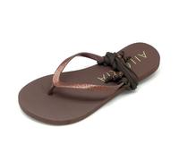 Zehentrenner AILORIA "Zehensandalen PAMPELONNE", Damen, Gr. 35, braun, Obermaterial: 100% PVC PVC., Schuhe Zehentrenner (24175801-35) braun