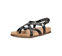 Zehentrenner BLOWFISH "Blowfish Sandalen Lederimitat", Damen, Gr. 39, schwarz, Lederimitat, Schuhe Zehentrenner (18073922-39) schwarz
