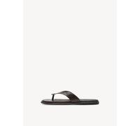 Tamaris Damen Flat Mules Synthetik, braun, 41 EU