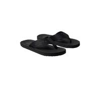 Zehentrenner CALVIN KLEIN "CITY THONG SLIDE", Herren, Gr. 40, schwarz, Textil, unifarben, Basic, Schuhe Zehentrenner, Strandschuh, Pool Slides, Badeschuh, Flat mit Logo (47756350-40) schwarz