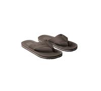 Zehentrenner CALVIN KLEIN "CITY THONG SLIDE", Herren, Gr. 41, grau, Textil, unifarben, Basic, Schuhe Zehentrenner, Strandschuh, Pool Slides, Badeschuh, Flat mit Logo (63486718-41) grau