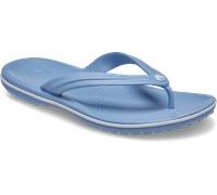 Zehentrenner CROCS "Crocband™ Flip", Damen, Gr. 43, blau (astro blau), Croslite™, Schuhe Zehentrenner, Badeschuh, Sommerschuh, Sandale mit Fußbett (42020156-43) astro blau