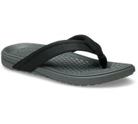Crocs Herren Yukon Surf Flip Flop, Schiefergrau/Schwarz, 40 EU, Schiefergrau Schwarz, 41/42 EU