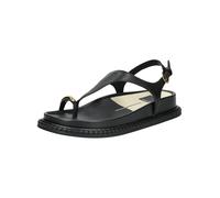 Zehentrenner DOLCE VITA "Dolce Vita Sandalen Leder", Damen, Gr. 40, schwarz, Leder, Schuhe Zehentrenner (73279924-40)