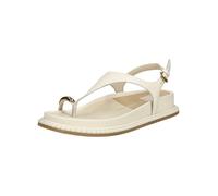 Zehentrenner DOLCE VITA "Dolce Vita Sandalen Leder", Damen, Gr. 40, weiß, Leder, Schuhe Zehentrenner (35557259-40) weiß