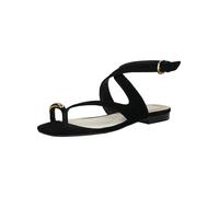 Zehentrenner DOLCE VITA "Dolce Vita Sandalen Veloursleder", Damen, Gr. 40, schwarz, Veloursleder, Schuhe Zehentrenner (23465124-40)