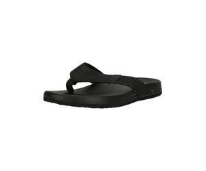 Zehentrenner ENDURANCE "Kade", Herren, Gr. 46, schwarz, Polyurethane, Synthetik, Schuhe Zehentrenner, mit weich gepolstertem Fußbett (19344365-46) schwarz