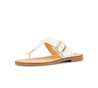 Zehentrenner GABOR "Zehentrenner", Damen, Gr. 38, beige, Schuhe Zehentrenner (49606707-38) beige