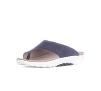 Zehentrenner GABOR "Zehentrenner", Damen, Gr. 40,5, blau, Schuhe Zehentrenner (59493964-40,5) blau