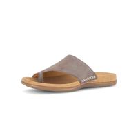 Zehentrenner GABOR "Zehentrenner", Damen, Gr. 40, braun (grau), Schuhe Zehentrenner (51392418-40) grau