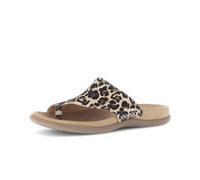 Gabor Damen Flip Flops, Frauen Zehentrenner,Visone,Amazon,bequem-e,bequemlichkeit,breite,extra,fersen-Riemen,gefuettert,weit,Natur,44 EU / 9.5 UK