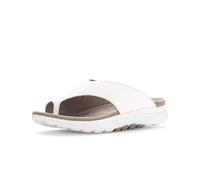 Gabor RollingSoft Pantolette weiß Glattleder 86.812.60 - Größe 38.5