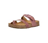 Zehentrenner HAFLINGER "Haflinger Hausschuhe Leder", Herren, Gr. 38, rosa, Leder, Schuhe Zehentrenner (28504150-38) rosa