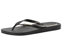 Ipanema Anat Lolita Fem - Flip Flop mit Glitzer - Damen Zehentrenner, black, 39