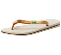 Ipanema Damen CLAS Brasil II Fem Zehentrenner, 8010 beige/Gold, 37 EU