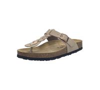 Zehentrenner JOSEF SEIBEL "Josef Seibel Pantoletten Leder", Damen, Gr. 39, dunkelbeige, Leder, Schuhe Zehentrenner (92269143-39) dunkelbeige