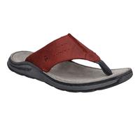 Zehentrenner JOSEF SEIBEL "Maverick 05, rot", Herren, Gr. 46, rot, Obermaterial: 100% Rindsleder Leather cow., Schuhe Zehentrenner (81452507-46) rot