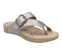 Zehentrenner JOSEF SEIBEL "Tonga 77, cristal", Damen, Gr. 36, beige (cristal), Obermaterial: 100% Rindsleder Leather cow., Schuhe Zehentrenner (12362223-36) cristal