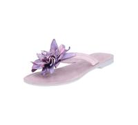 Zehentrenner LAZAMANI "Lazamani Zehensteg Leder", Damen, Gr. 38, lila, Leder, Schuhe Zehentrenner (42841735-38) lila