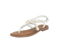 LAZAMANİ Sandalette Weiß Flacher Absatz für Damen - 38