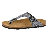 Lico BIOLINE GLISTO Damen Pantoletten, Anthrazit, 38 EU